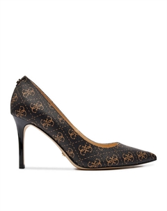 Туфли на высоком каблуке, коричневый Guess