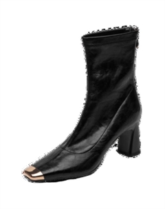 Ботильоны женские, коричневый Su yanjiao