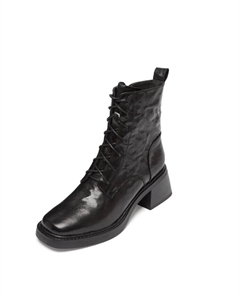 Ботильоны женские на блочном каблуке, коричневый Su yanjiao