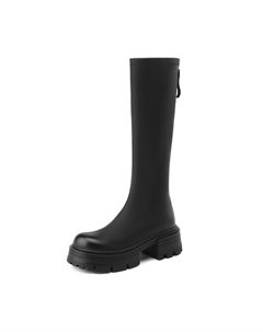 Сапоги женские черный/коричневый Josiny