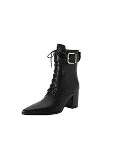 Ботильоны женские, черный Su yanjiao