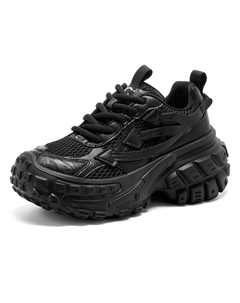 Кроссовки женские толстые низкие черный C°banner