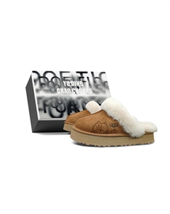 Мюли женские с закрытым носком женские, цвет Chestnut Ugg
