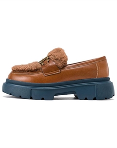 Лоферы женские коричневый Aokang