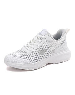 Кроссовки женские с низким верхом, белый, серый Binary