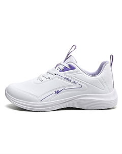 Женские кроссовки Lifestyle с низким верхом, белый/фиолетовый Binary