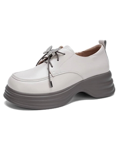 Лоферы женские бежевый Aokang