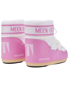 Детские зимние ботинки Icon, розовый/белый Moon boot