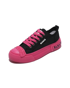 Холщовые кеды женские с низким верхом, цвет Ivory White Paul frank