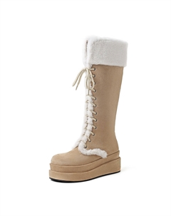 Сапоги женские, темно-коричневый Mo lin