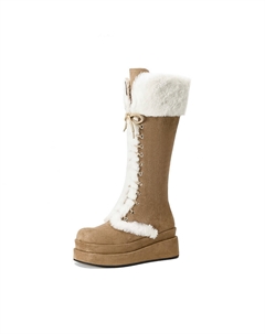 Сапоги женские, хаки Mo lin