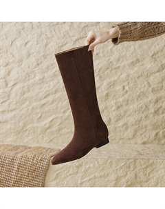 Сапоги Knee-high Boots Women's, коричневый Mo lin