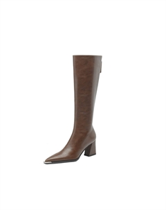 Сапоги Knee-high Boots Women's, коричневый Mo lin