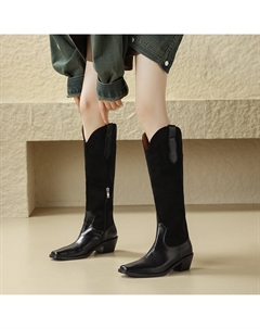 Сапоги Knee-high Boots Women's, коричневый Mo lin