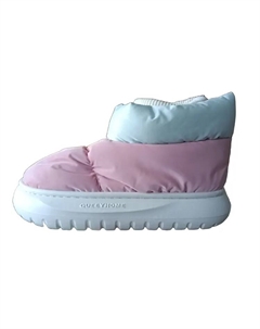 Зимние дутики женские, розовый Shit