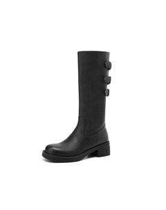 Сапоги Knee-high Boots Women's, черный Mo lin