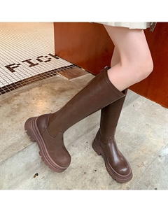Сапоги Knee-high Boots Women's, черный Mo lin