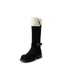 Сапоги Knee-high Boots Women's, черный Mo lin