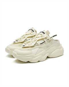 Сабо с закрытым носком унисекс, бежевый Oubt