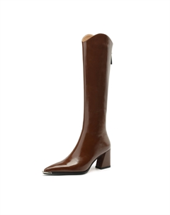 Сапоги Knee-high Boots Women's, черный Mo lin