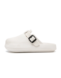 Сабо с закрытым носком унисекс, черный Oubt