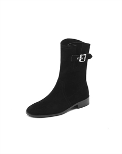 Ботильоны женские, цвет Brown Fleece-lined Quicheshoes