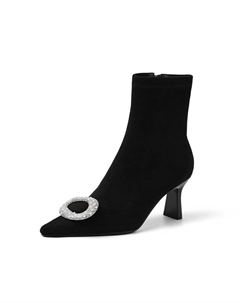 Ботильоны женские, черный Quicheshoes