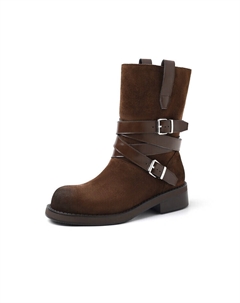 Ботильоны женские, коричневый Quicheshoes