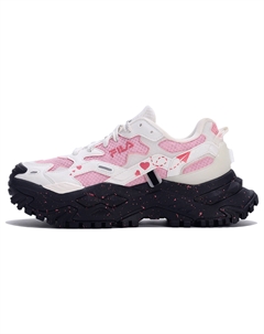 Кастомизированные кроссовки Bianco Lifestyle Women's, белый/розовый Fila fusion