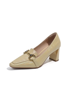 Лоферы женские желтый Mulinsen