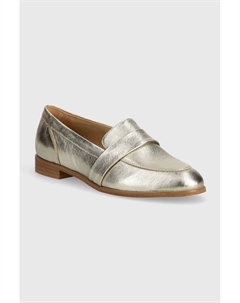 Кожаные лоферы, золотой Answear lab