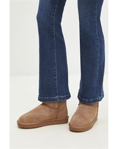 Замшевые зимние ботинки, бежевый Answear lab