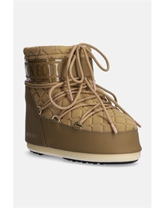 Зимние ботинки MB ICON LOW QUILT, зеленый Moon boot