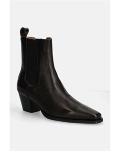 Кожаные ботинки челси, черный Copenhagen