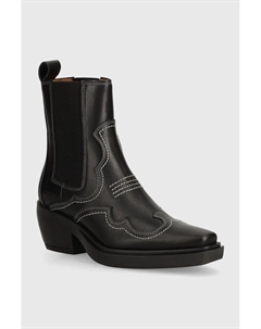 Копенгагенские ковбойские сапоги, черный Copenhagen