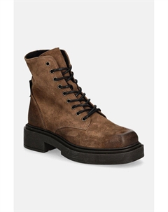 Замшевые ботильоны Chiney до щиколотки, бежевый Steve madden