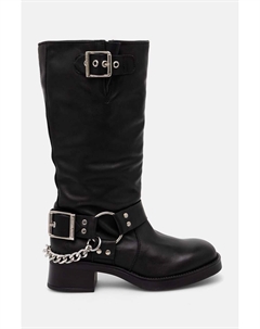 Кожаные сапоги Beau-C, черный Steve madden
