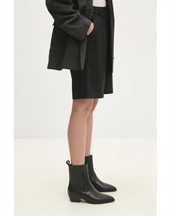 Кожаные ботинки челси, черный Answear lab