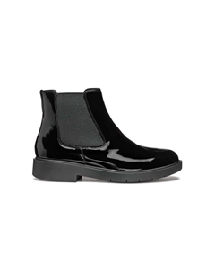 Кожаные ботильоны D SPHERICA EC1, черный Geox