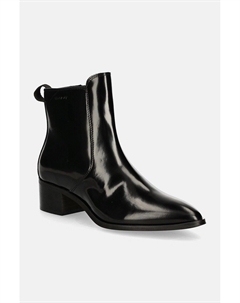 Кожаные ботильоны St Broomly, черный Gant