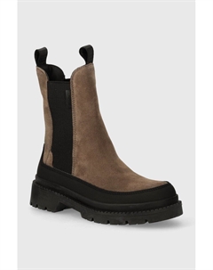 Ботинки челси замшевые 25553438 G241 Препново, коричневый Gant