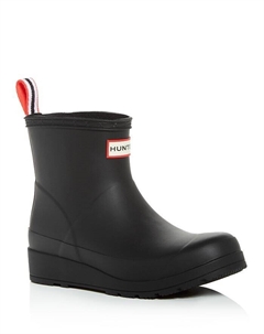Сапоги резиновые Original Short Play, черный матовый Hunter