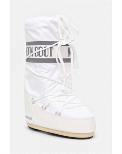 Зимние ботинки на толстой подошве, белый Moon boot