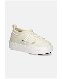 Зимние ботинки на толстой подошве, бежевый Moon boot