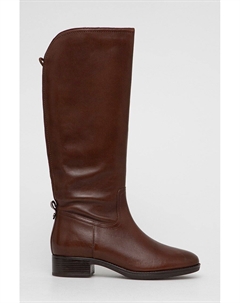 Кожаные сапоги, коричневый Geox