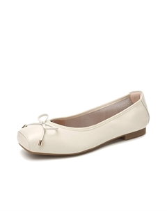 Туфли женские повседневные Women's Casual Shoes Women's, бежевый Quicheshoes