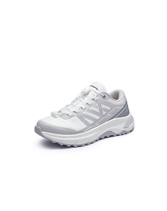 Кроссовки женские с низким верхом, цвет White Gray Red dragonfly