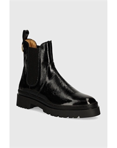 Женские ботинки челси Aligrey из лакированной кожи, черный Gant