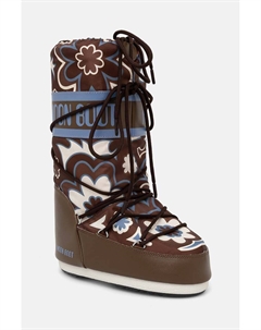 Зимние ботинки MB ICON FLOWER, коричневый Moon boot