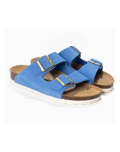 Мюли Leder Trefle, голубой Sunbay